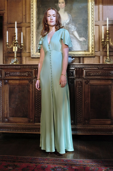 Blair Crepe Midi Dress