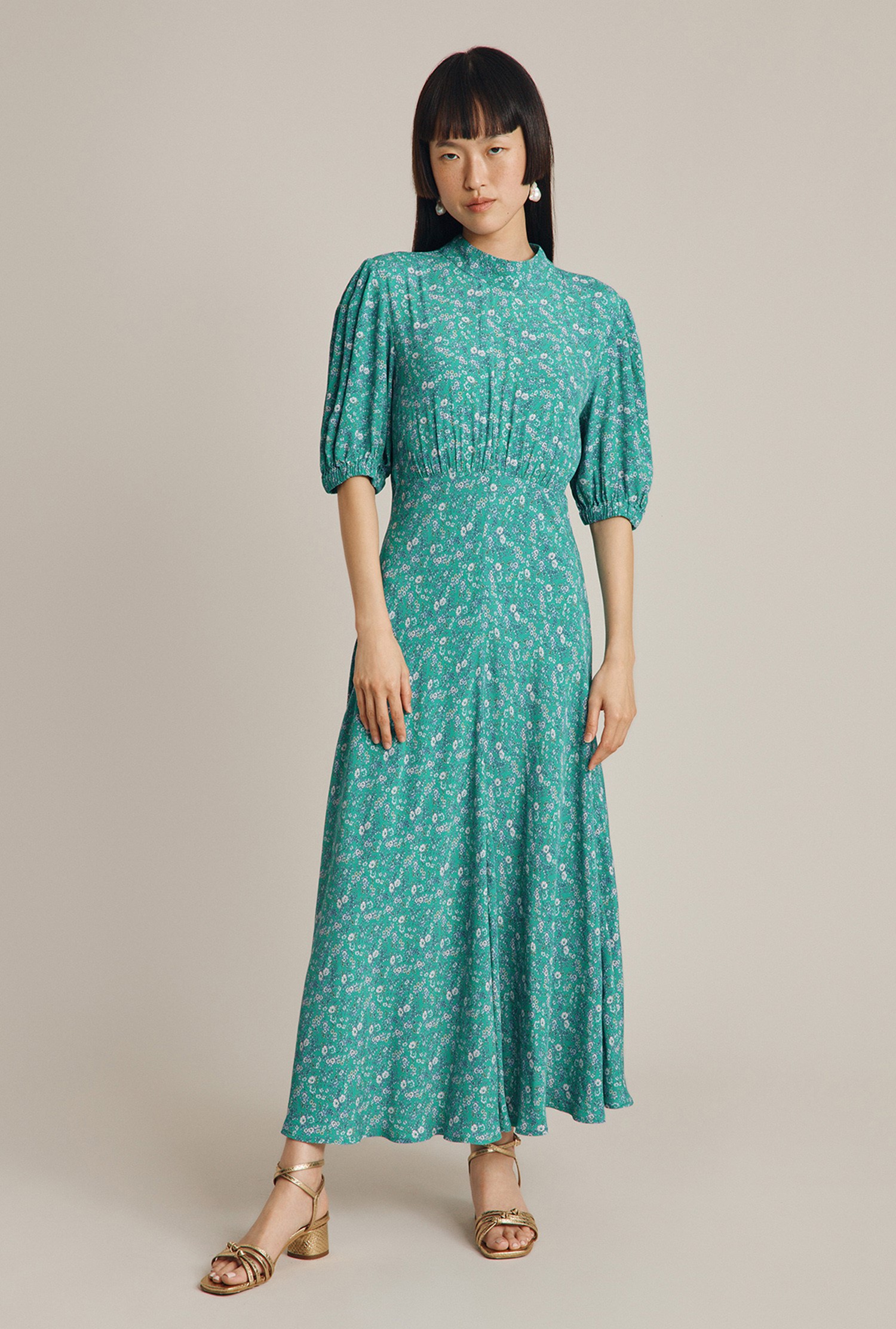 Luella Green Ditsy Dress Ghost London