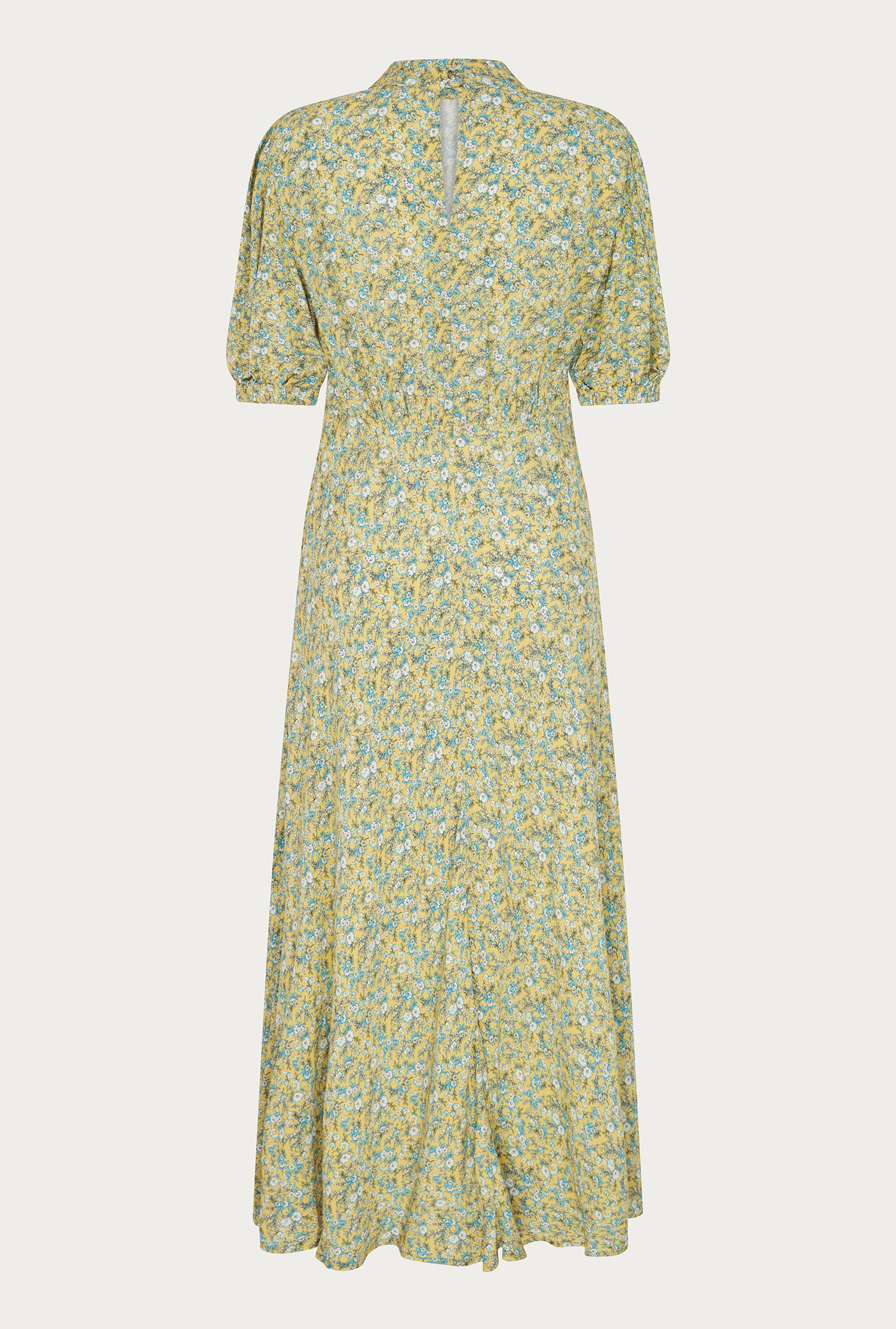 Luella yellow ditsy Dress | Ghost London