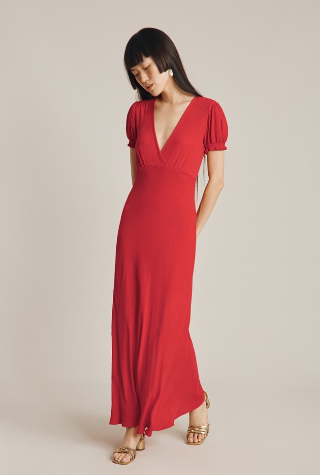 Poet Red Dress | Ghost London