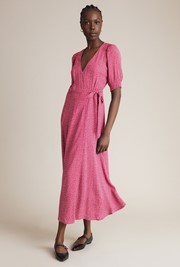 Ollie Crepe Midi Dress