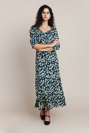 Daniella Crepe Midi Dress