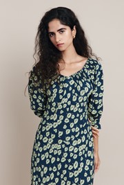 Daniella Crepe Midi Dress
