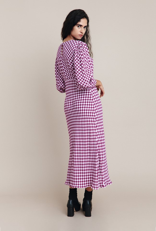 Tayla Crepe Midi Dress