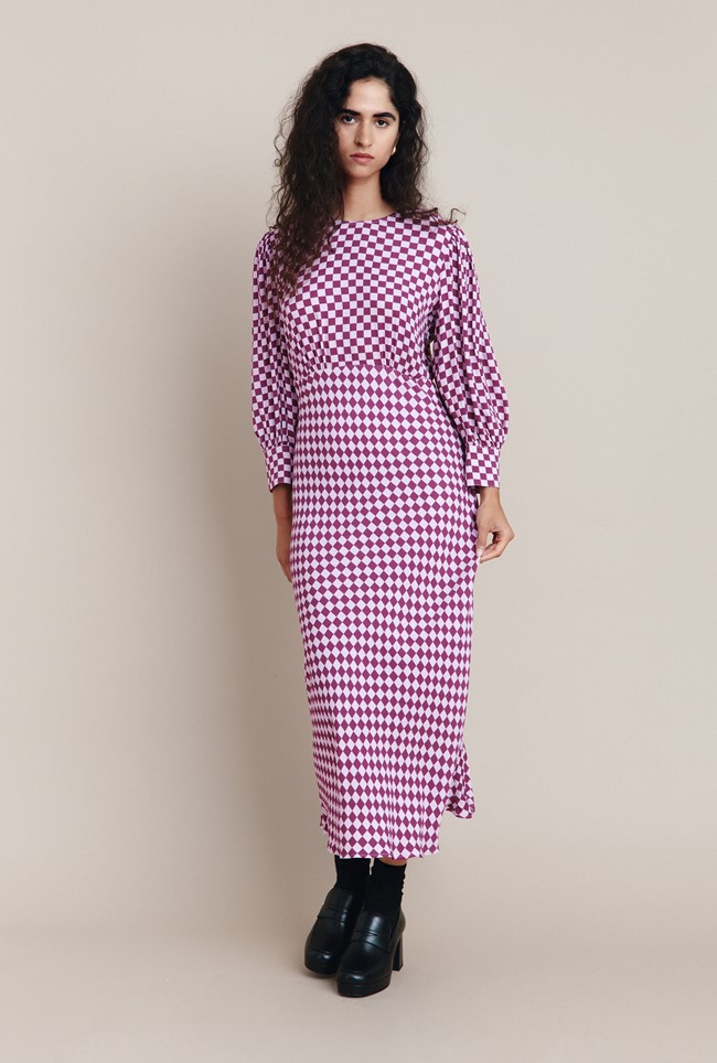 Tayla Crepe Midi Dress