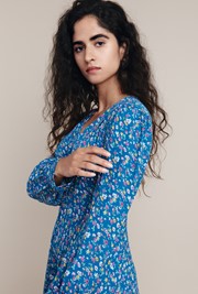 Alivia Crepe Midi Dress