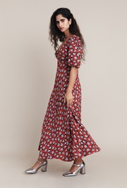 Annie Crepe Midi Dress