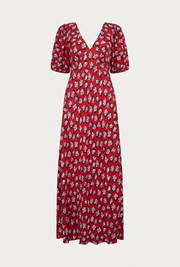 Annie Crepe Midi Dress