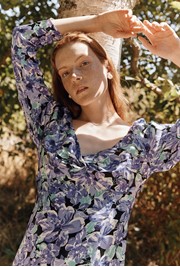 Stella Satin Midi Dress