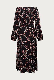 Elena Crepe Midi Dress