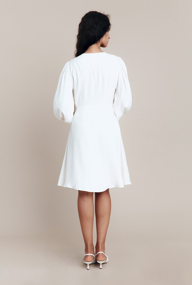 Shyla Crepe Knee-Length Dress