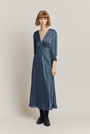 Immy Satin Midi Dress