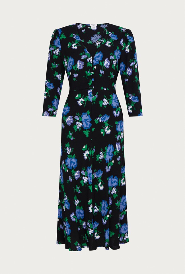 Blake Crepe Midi Dress