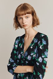 Blake Crepe Midi Dress