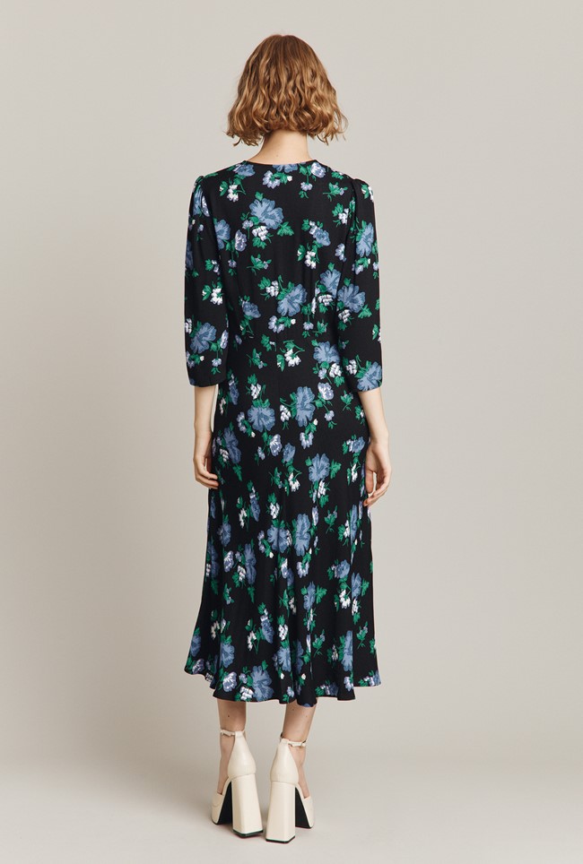 Blake Crepe Midi Dress