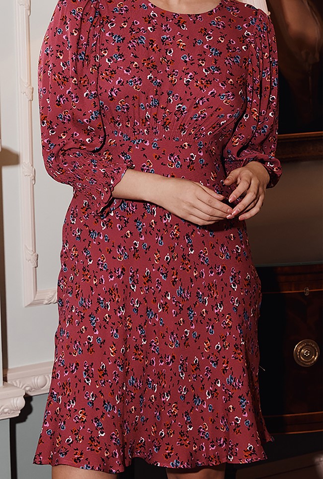 Skylar Crepe Mini Dress