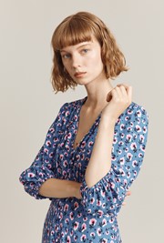 Holly Crepe Knee Length Dress