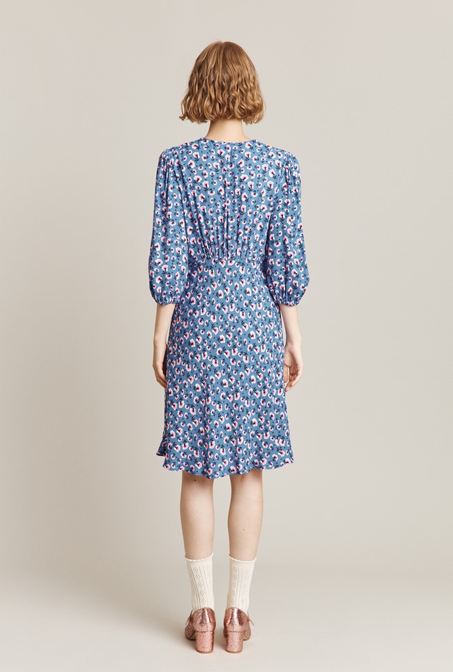 Holly Crepe Knee Length Dress
