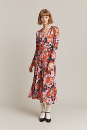 Fran Crepe Midi Dress