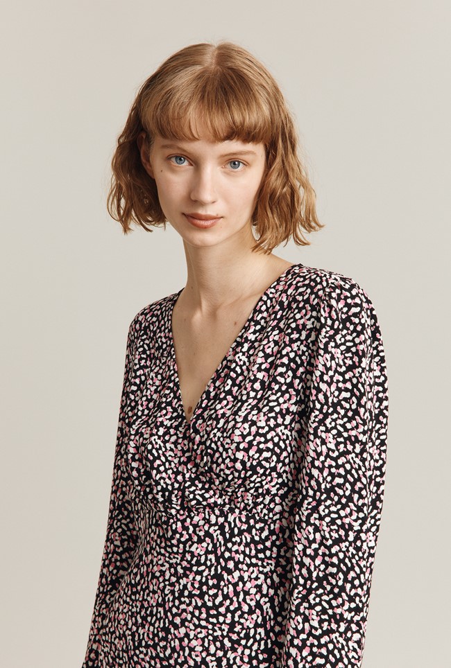 Freya Crepe Midi Dress