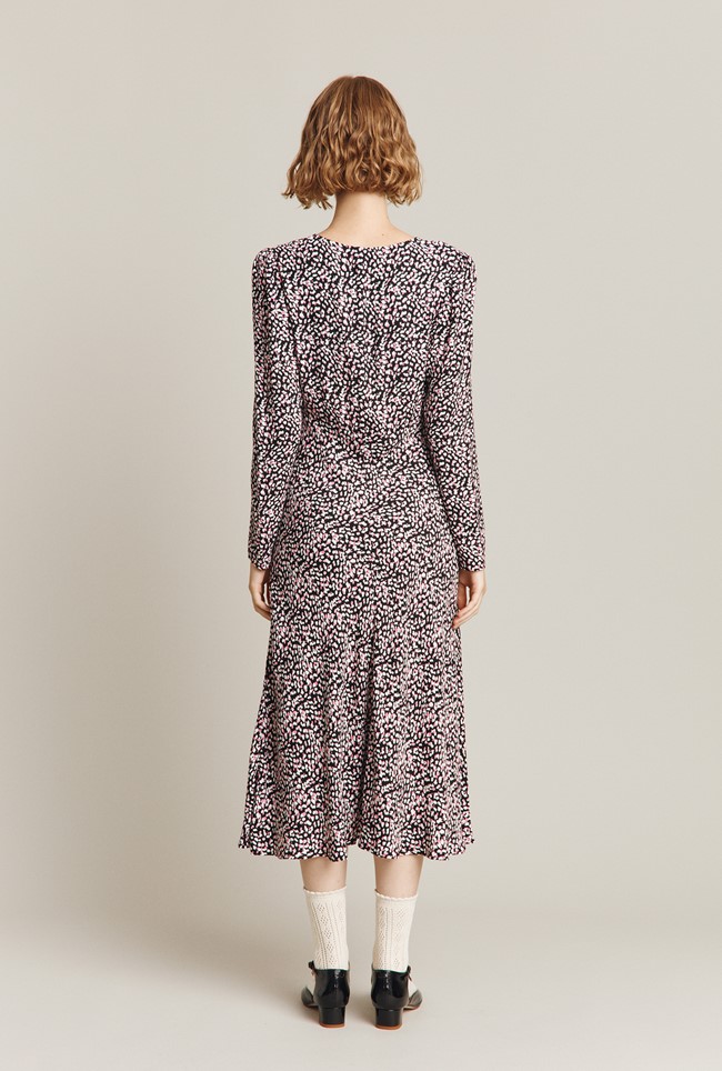 Freya Crepe Midi Dress