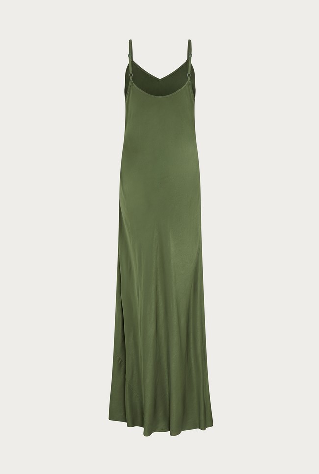 Winnie Satin Maxi Dress