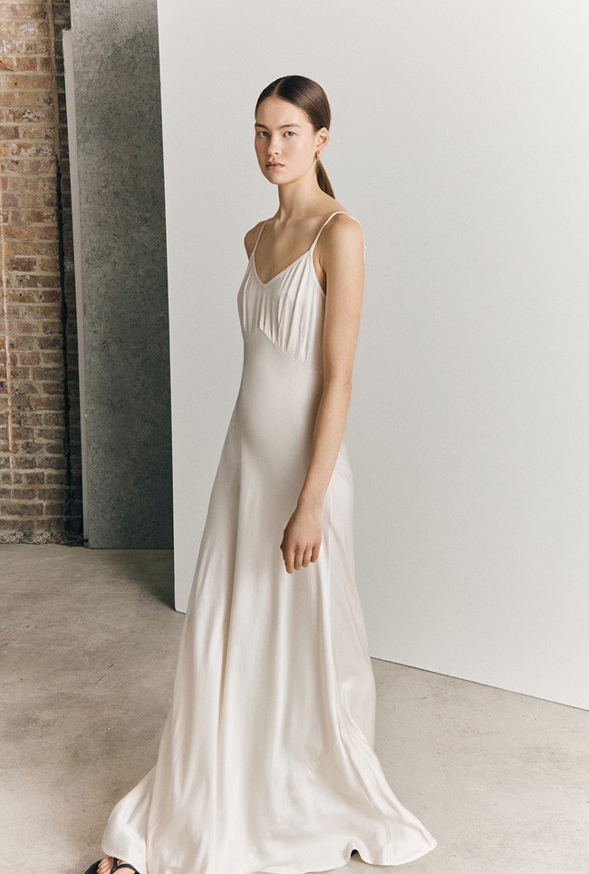 Winnie Satin Maxi Dress