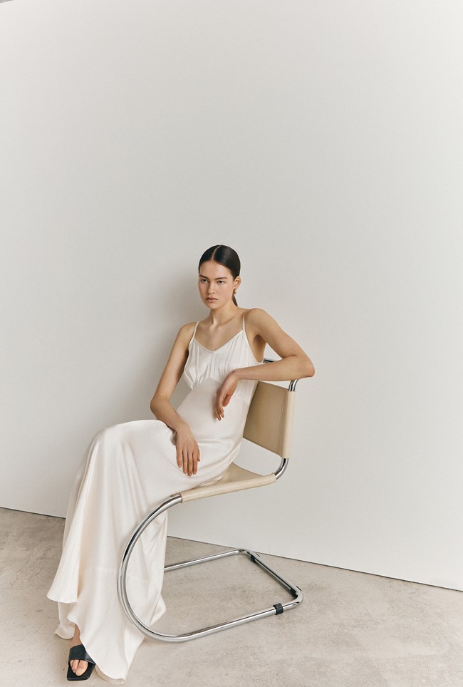 Winnie Satin Maxi Dress