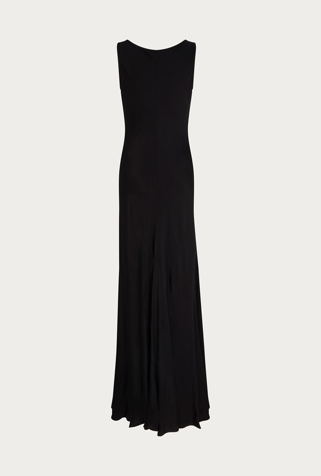 Callie Satin Maxi Dress