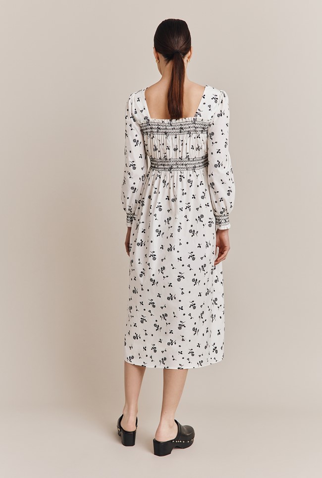 Annie Cotton Midi Dress 