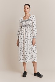 Annie Cotton Midi Dress 