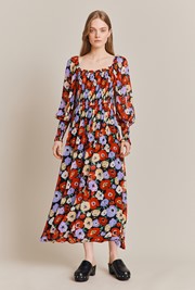 Kristie Crepe Midi Dress