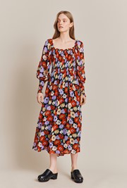 Kristie Crepe Midi Dress