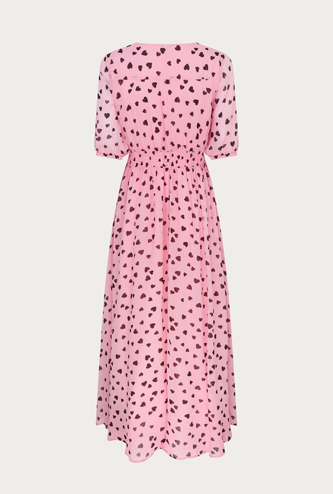 Valentina Georgette Maxi Dress 