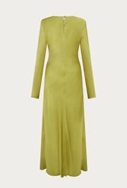Mari Satin Midi Dress