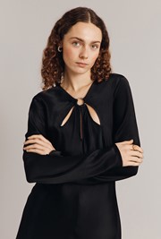 Freya Satin Midi Dress