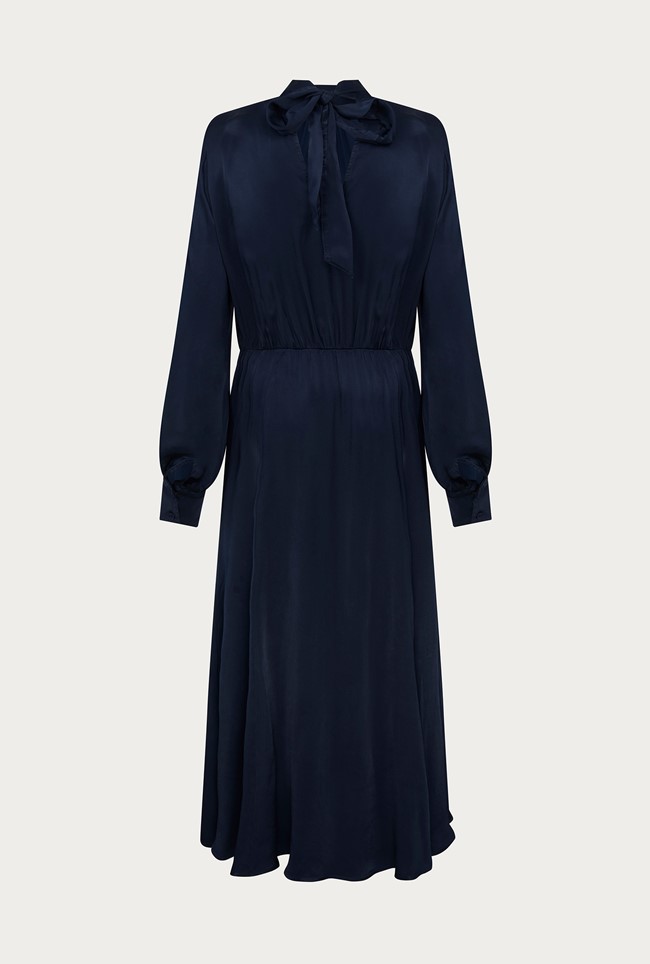 Miley Satin Midi Dress