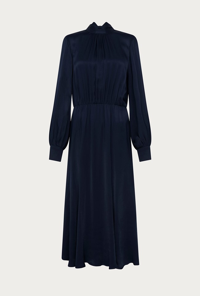 Miley Satin Midi Dress