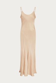 Joelle Satin Midi Dress