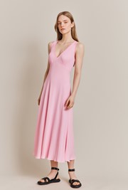 Eleanor Crepe Midi Dress