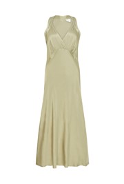 Lua Satin Midi Dress