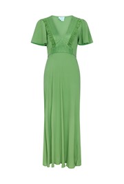 Daisy Crepe Midi Dress