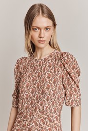 Erika Crepe Midi Dress