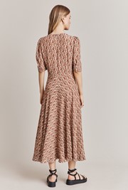 Erika Crepe Midi Dress