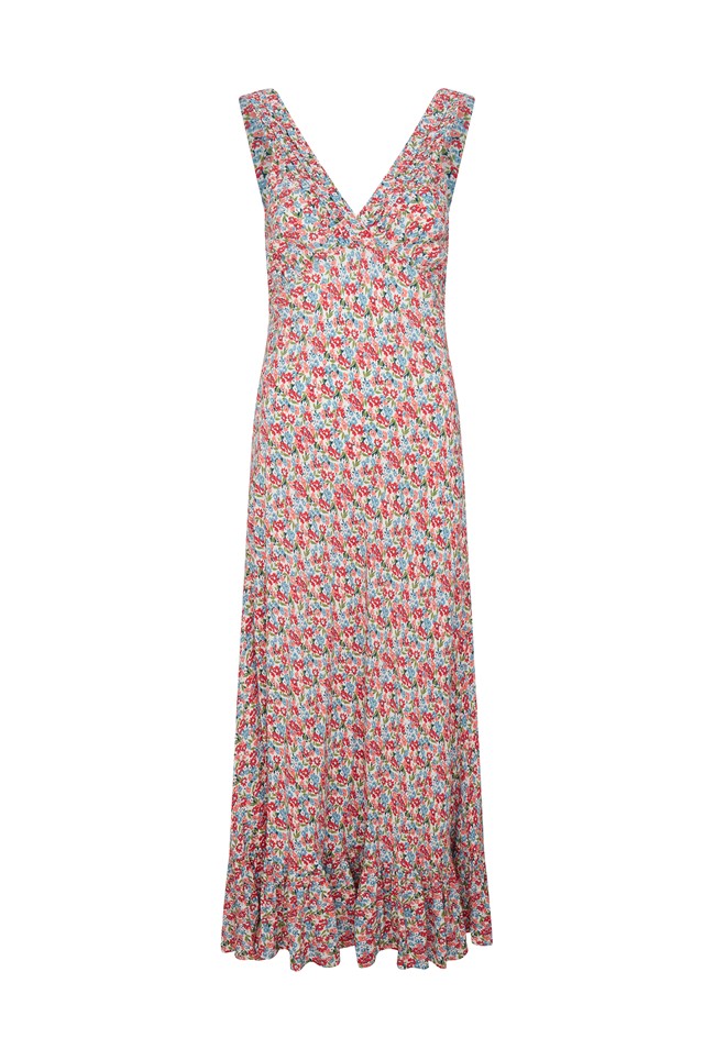 Meadow Crepe Midi Dress