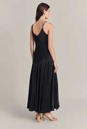 Nina Satin Midi Slip Dress
