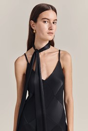 Nina Satin Midi Slip Dress