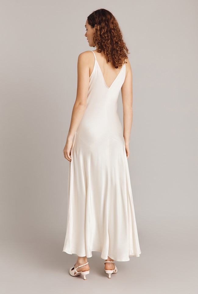 Elodie Satin Maxi Dress | Ghost London