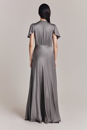 Delphine Satin Maxi Dress