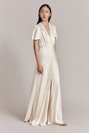 Delphine Satin Maxi Dress